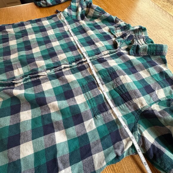 Wrangler Wrancher Shirts Plaid Button Up Top Size Large - Picture 5 of 6